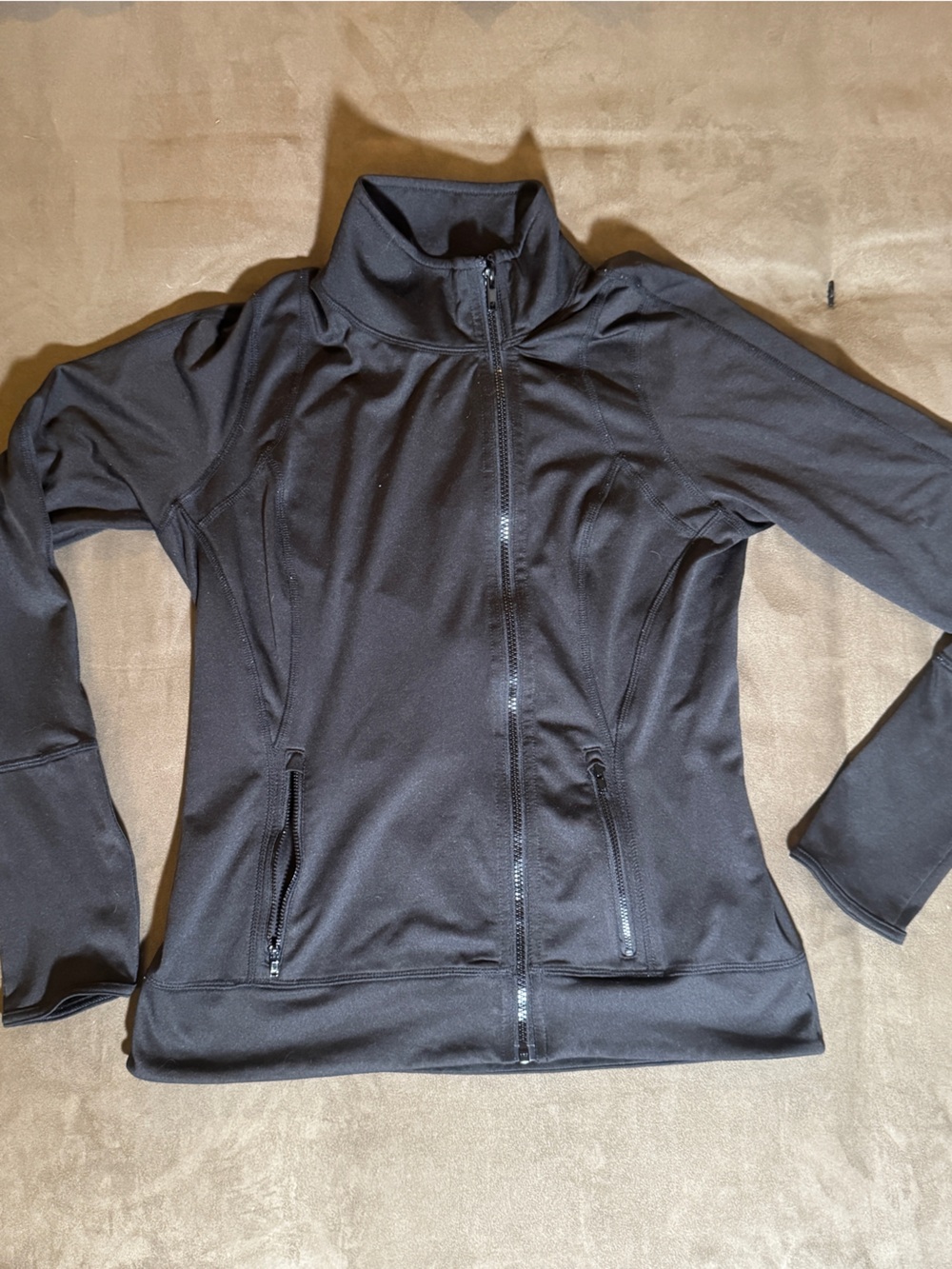 Hind Black Women's asymmetric Full-Zip Active Jacket, size medium